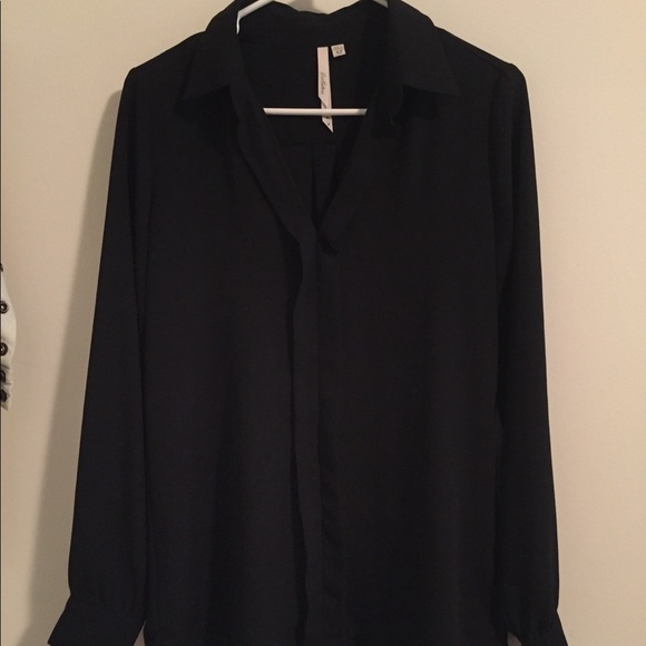 Bellatrix Tops - Bellatrix Black Blouse